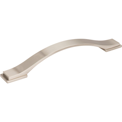 Jeffrey Alexander 80152-160SN 160 mm Center-to-Center Satin Nickel Strap Mirada Cabinet Pull