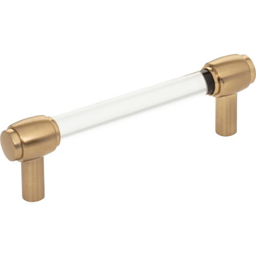 Carmen 96 mm Center-to-Center Bar Pull | 775-96SBZ | Jeffrey Alexander