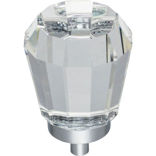 Harlow 1-1/4" Length Geometric Knob | G150L-PC | Jeffrey Alexander