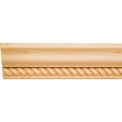 3/4" D x 4-1/2" H Oak Rope Crown Moulding | MC4OK | Hardware Resources