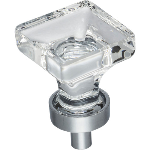 Harlow 1" Length Square Knob | G140PC | Jeffrey Alexander