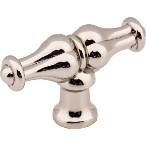 Jeffrey Alexander 818L-SN 2-1/4" Satin Nickel Bella Cabinet "T" Knob