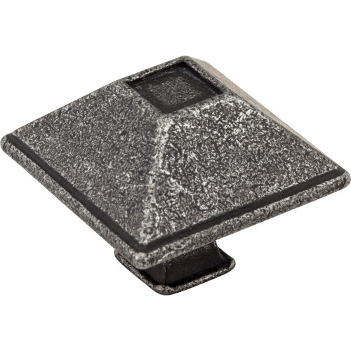 Tahoe 1-1/2" Length Square Knob | 602SIM | Jeffrey Alexander