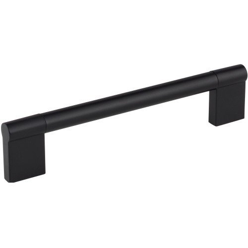 Elements 645-160MB 160 mm Center-to-Center Matte Black Knox Cabinet Bar Pull