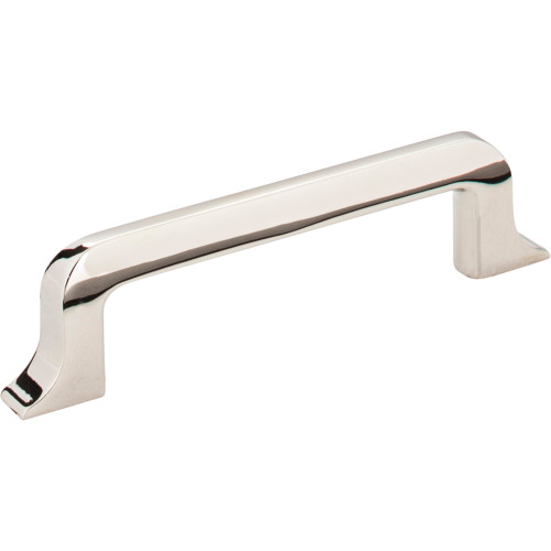 Jeffrey Alexander 839-96NI 96 mm Center-to-Center Polished Nickel Callie Cabinet Pull