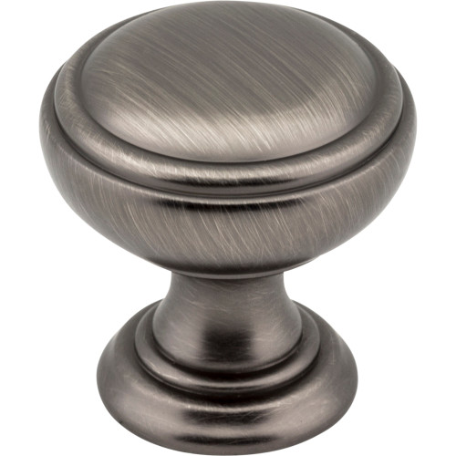 Tiffany 1-1/4" Diameter Mushroom Knob | 658BNBDL | Jeffrey Alexander