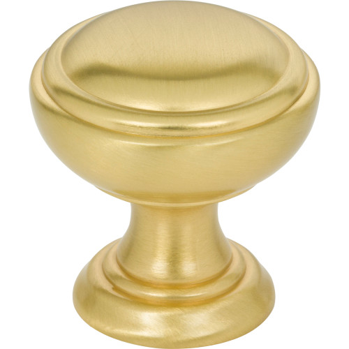 Tiffany 1-1/4" Diameter Mushroom Knob | 658BG | Jeffrey Alexander