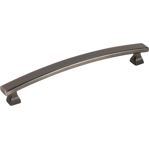 Elements 449-160BNBDL 160 mm Center-to-Center Brushed Pewter Square Hadly Cabinet Pull