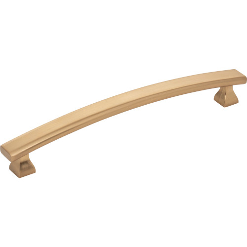 Elements 449-160SBZ 160 mm Center-to-Center Satin Bronze Square Hadly Cabinet Pull