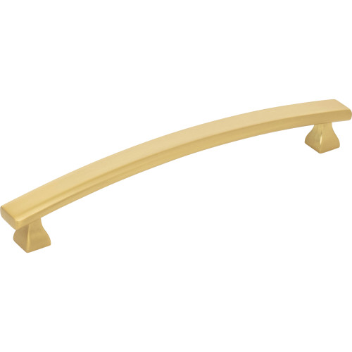 Elements 449-160BG 160 mm Center-to-Center Brushed Gold Square Hadly Cabinet Pull