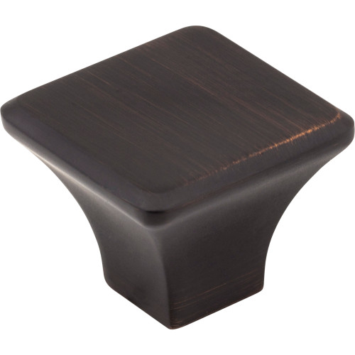 Marlo 1-1/4" Length Square Knob | 972L-DBAC | Jeffrey Alexander