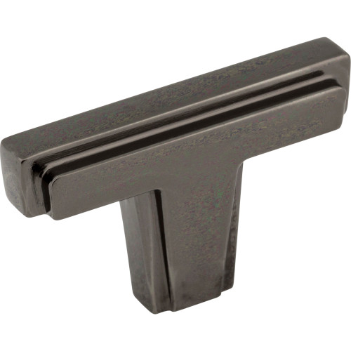 Jeffrey Alexander 259BN 2" Black Nickel Lexa Cabinet "T" Knob