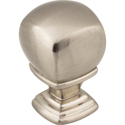 Jeffrey Alexander 188SN 7/8" Overall Length Satin Nickel Katharine Cabinet Knob