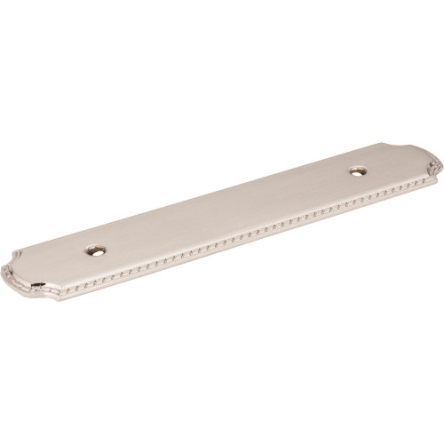 Jeffrey Alexander B812-96R-SN 6-1/8" O.L. (96 mm Center-to-Center) Satin Nickel Rope Pull Backplate