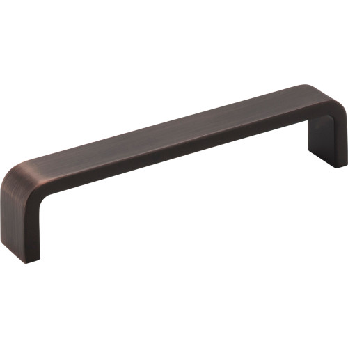 Elements 193-128DBAC 128 mm Center-to-Center Brushed Oil Rubbed Bronze Square Asher Cabinet Pull