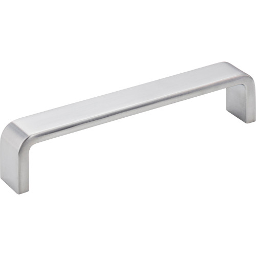 Elements 193-128BC 128 mm Center-to-Center Brushed Chrome Square Asher Cabinet Pull