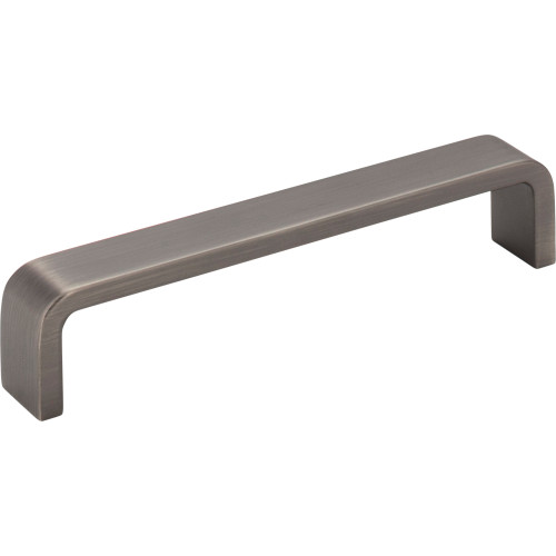 Elements 193-128BNBDL 128 mm Center-to-Center Brushed Pewter Square Asher Cabinet Pull