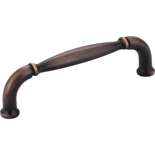 Jeffrey Alexander 737-96DBAC 96 mm Center-to-Center Brushed Oil Rubbed Bronze Chesapeake Cabinet Pull