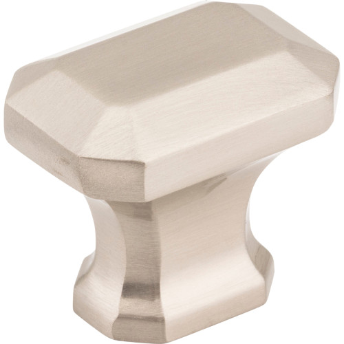 Ella 1-1/4" Length Rectangle Knob | 165SN | Jeffrey Alexander