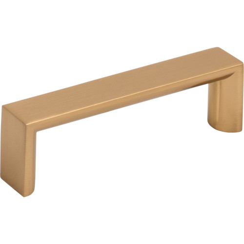 Elements 827-96SBZ 96 mm Center-to-Center Satin Bronze Walker 1 Cabinet Pull