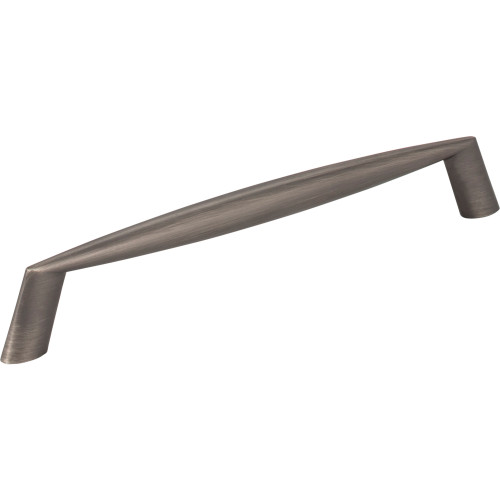 Elements 988-160BNBDL 160 mm Center-to-Center Brushed Pewter Zachary Cabinet Pull