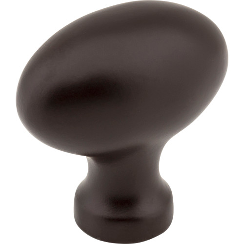Lyon 1-9/16" Length Oval Knob | 3991ORB | Jeffrey Alexander