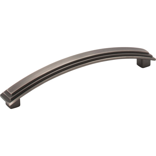 Elements 351-128BNBDL 128 mm Center-to-Center Brushed Pewter Arched Calloway Cabinet Pull Elements 351-128BNBDL 128 mm Center-to-Center Brushed Pewter Arched Calloway Cabinet Pull
