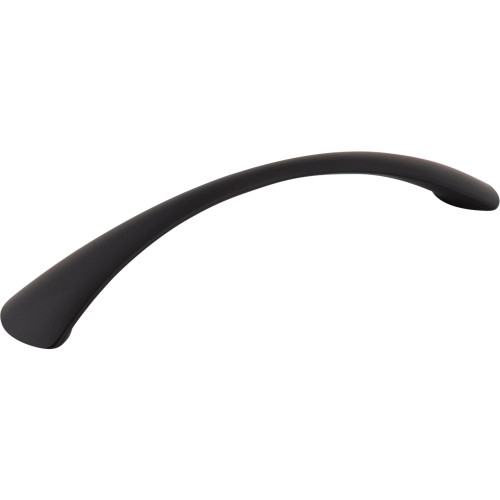 Elements 976-128BLK 128 mm Center-to-Center Black Arched Belfast Cabinet Pull