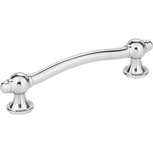 Elements 575-96PC 96 mm Center-to-Center Polished Chrome Syracuse Cabinet Bar Pull