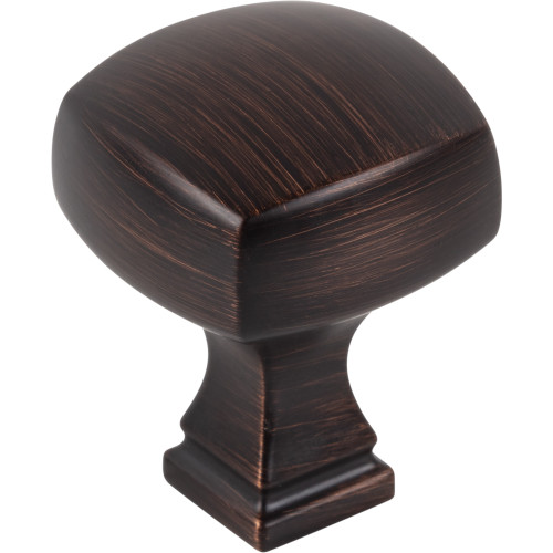 Audrey 1-1/8" Diameter Square Knob | 278DBAC | Jeffrey Alexander