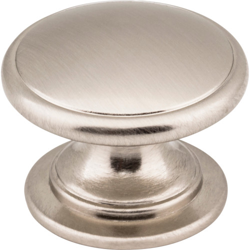 Jeffrey Alexander 3980-SN 1-1/4" Diameter Satin Nickel Durham Cabinet Knob