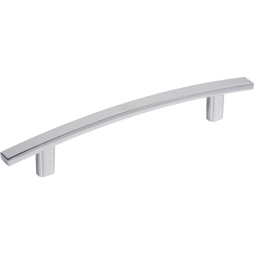Elements 859-128PC 128 mm Center-to-Center Polished Chrome Square Thatcher Cabinet Bar Pull