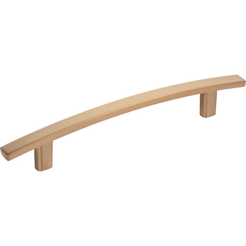 Elements 859-128SBZ 128 mm Center-to-Center Satin Bronze Square Thatcher Cabinet Bar Pull