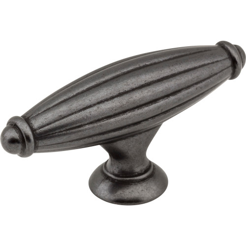 Jeffrey Alexander 618DACM 2-5/8" Gun Metal Glenmore Cabinet "T" Knob