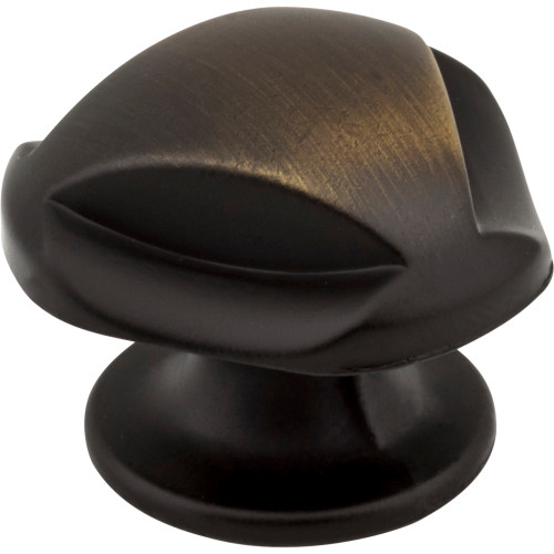 Jeffrey Alexander 915ABSB 1-5/16" Overall Length Antique Brushed Satin Brass Chesapeake Cabinet Knob