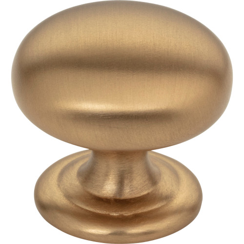 Elements 2980SBZ 1-1/4" Diameter Satin Bronze Florence Cabinet Mushroom Knob