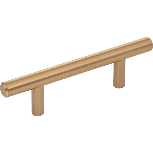 Naples 3" Center-to-Center Bar Pull | 136SBZ | Elements