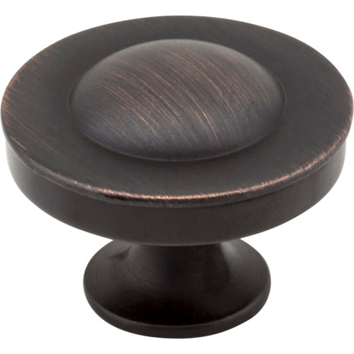 Jeffrey Alexander Z111-DBAC 1-1/4" Diameter Brushed Oil Rubbed Bronze Cordova Cabinet Knob