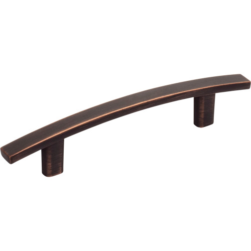 Elements 859-96DBAC 96 mm Center-to-Center Brushed Oil Rubbed Bronze Square Thatcher Cabinet Bar Pull