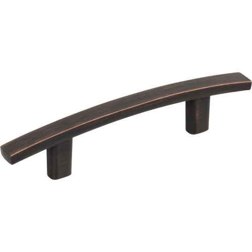 Elements 859-3DBAC 3" Center-to-Center Brushed Oil Rubbed Bronze Square Thatcher Cabinet Bar Pull