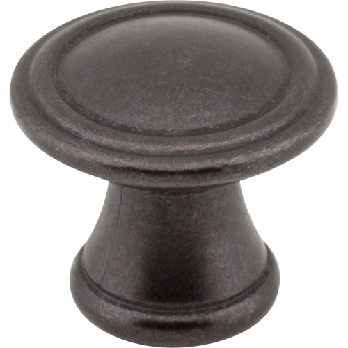 Jeffrey Alexander Z110-DACM 1-3/16" Diameter Gun Metal Chesapeake Cabinet Knob