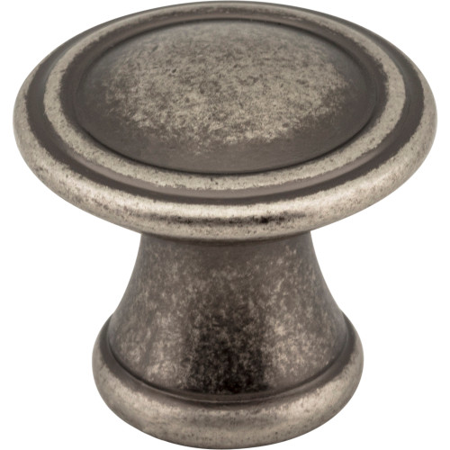 Jeffrey Alexander Z110-BNDL 1-3/16" Diameter Distressed Pewter Cordova Cabinet Knob