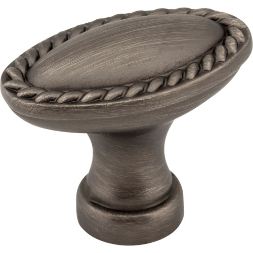 Lindos 1-3/8" Length Oval Knob | Z115L-BNBDL | Elements