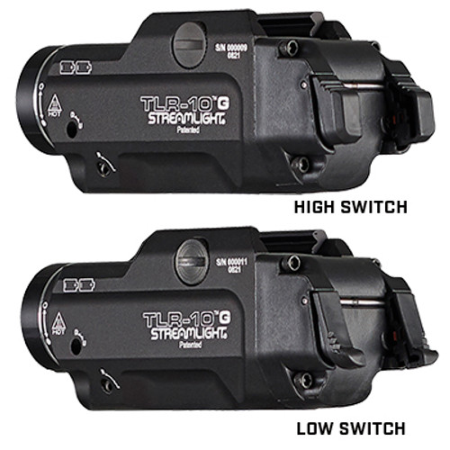 Streamlight 1,000 Lumen Tactical Weapon Light with Integrated Green Laser and Two Switch Configurations. Designed for full frame handguns. with 69906 REMINGTON 870/110