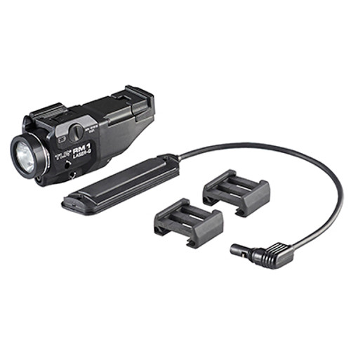 Streamlight 500 Lumen Long Gun Light with Integrated Green Laser with 88178 Remote Retaining Clips