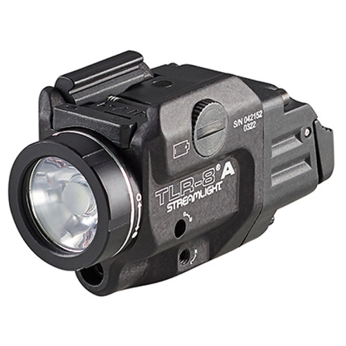 Streamlight 500 Lumen Weapon Light with Red Laser and Rear Switch Options with CR123A Lithium Batteries 85175 (2 Pack), 85180 (6 Pack), 85177 (12 Pack), 85179 (400 Pack)