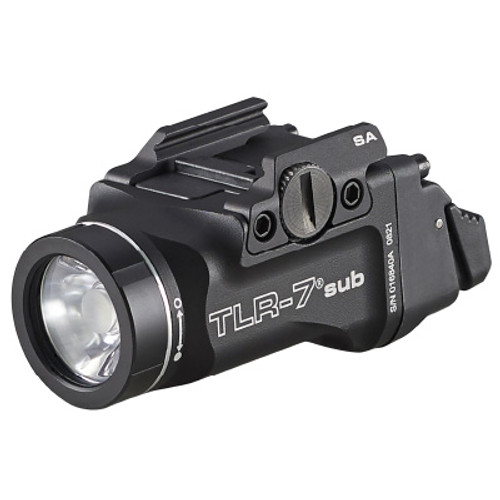 Streamlight 500 Lumen Tactical Weapon Light Designed for Subcompact Handguns with 69492 TLR-7 sub Tailcap Assembly