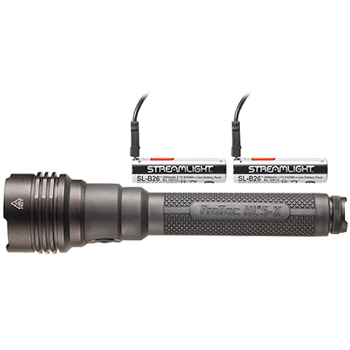 Streamlight 3,500 Lumen Tactical Flashlight with Multi-Fuel Options with 20221 8-Unit Bank Charger - 120V/100V AC