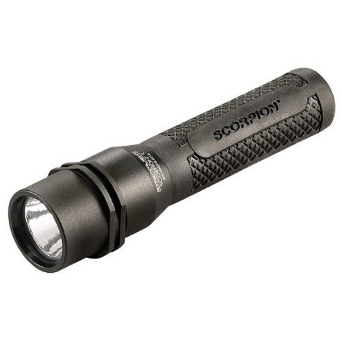 Streamlight Tactical Flashlight with Rubber Sleeve with CR123A Lithium Batteries 85175 (2 Pack), 85180 (6 Pack), 85177 (12 Pack), 85179 (400 Pack)