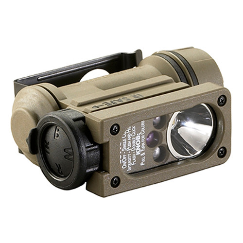 Streamlight Compact Hands Free Multi-LED Military Flashlight with Multiple Power Options with 14030 Molle Retainer